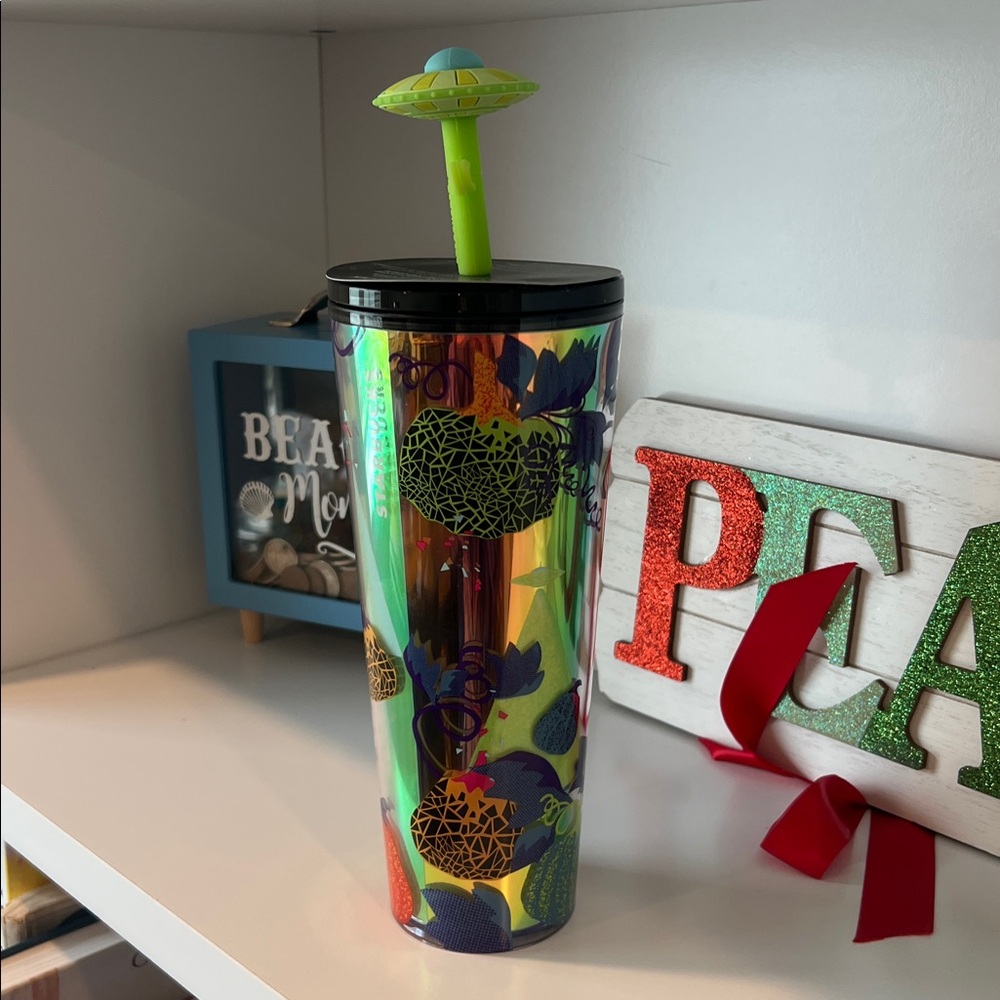RARE Starbucks Glow in Dark Tumbler